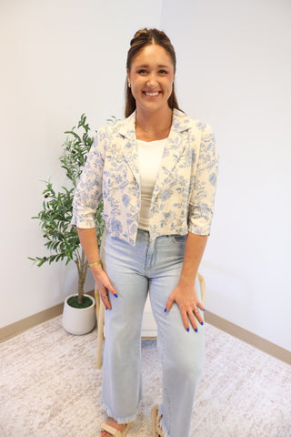 Jessi Floral Blazer