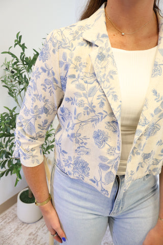Jessi Floral Blazer