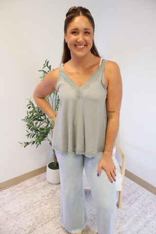 Elaina Lace Tank