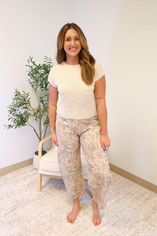 Lottie Floral Barrel Jeans