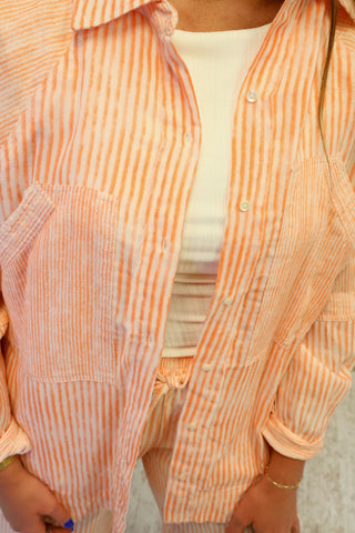 Kara Button Up