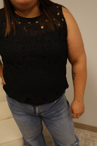 Demi Crochet Top