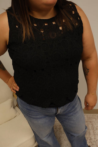 Demi Crochet Top