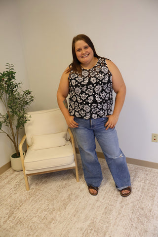 Veda Monochromatic Crochet Top