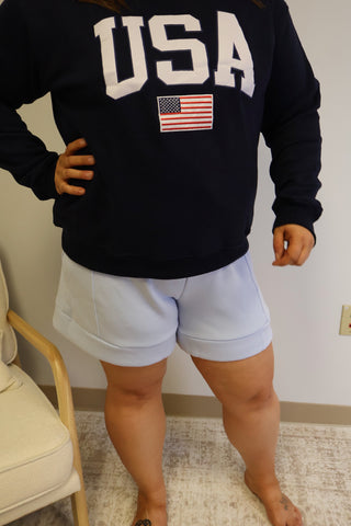 Momma Pleated Shorts