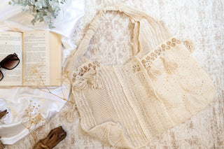 Hadley Eyelet Hobo Bag
