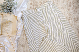 Lexi Striped Button Pants