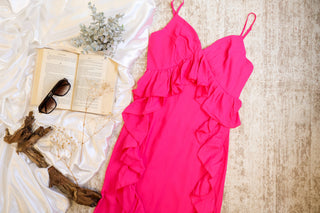 Erin Ruffled Maxi Dress
