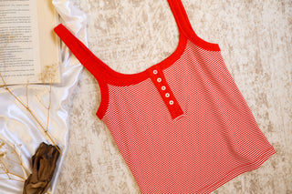 Harley Pin Striped Tank Top
