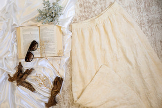 Rosalyn Embroidered Midi Skirt