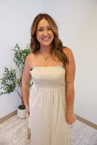 Kylie Smocked Maxi Dress