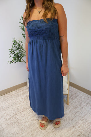 Kylie Smocked Maxi Dress