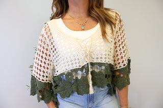 Sandra Crochet Top