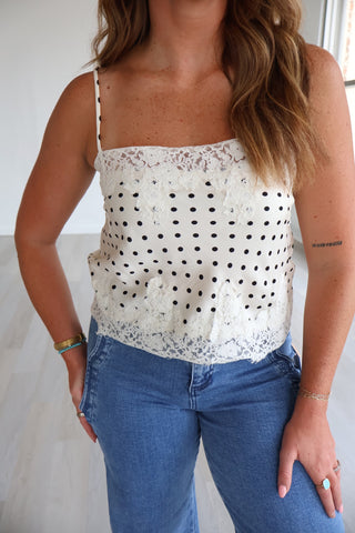 Dawny Polka Dot Cami