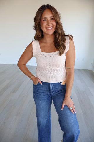 Lennon High Rise Wide Jeans