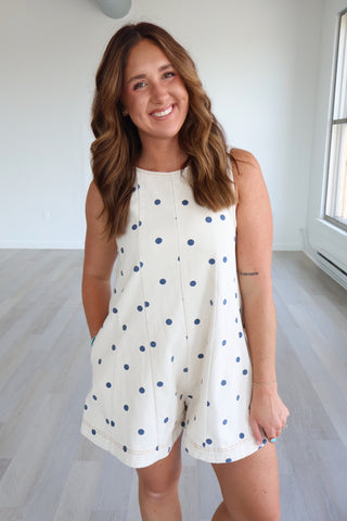 Brooklyn Polka Dot Romper