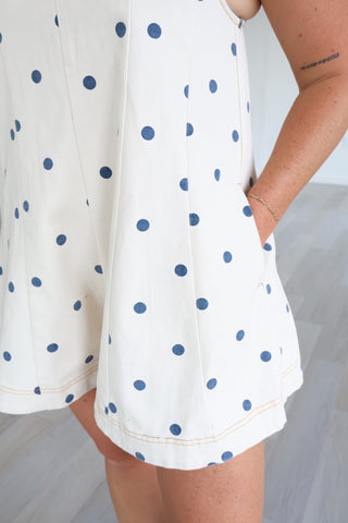 Brooklyn Polka Dot Romper