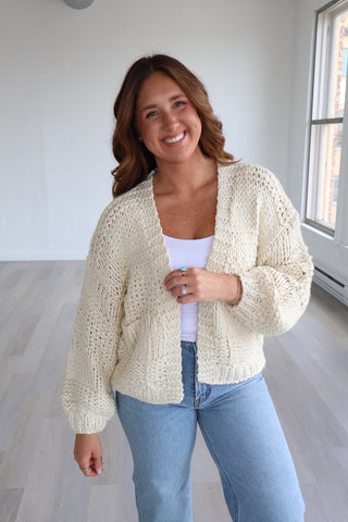 Fawn Handmade Chunky Cardigan