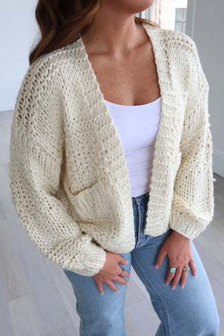 Fawn Handmade Chunky Cardigan