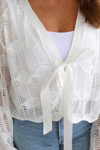 Mckenna Bow Front Cardigan