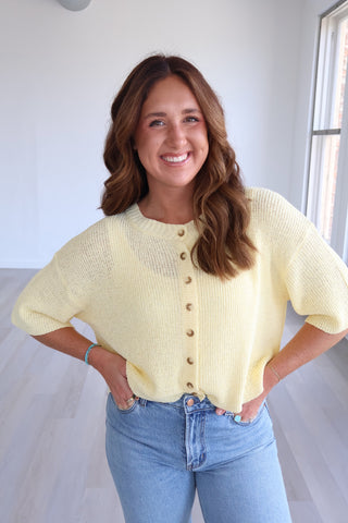 Lena Button Down Cardigan