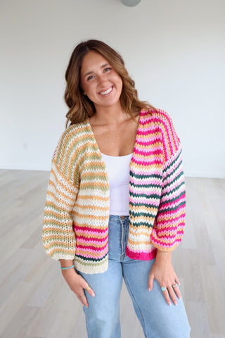 Celia Chunky Knit Cardigan