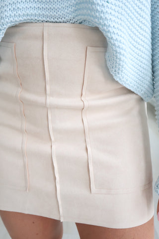 Shea Suede Mini Skirt