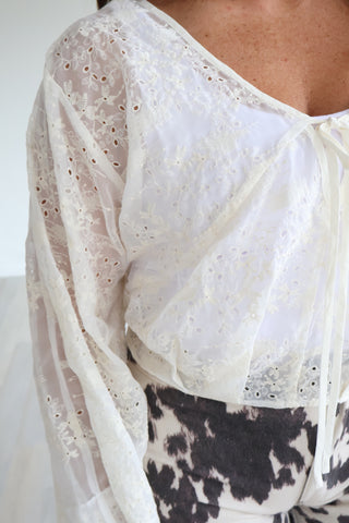 Teresa Embroidered Top
