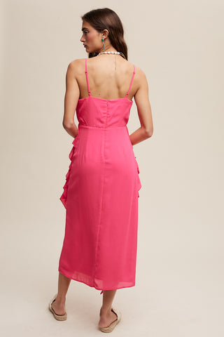 Erin Ruffled Maxi Dress