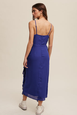 Erin Ruffled Maxi Dress