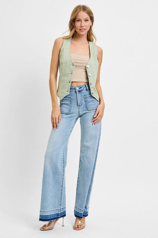 Faye Button Down Vest