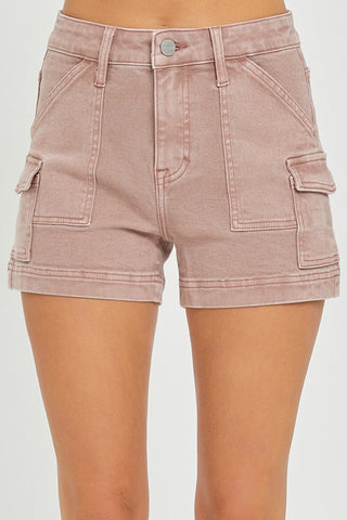 Eve High Rise Cargo Shorts
