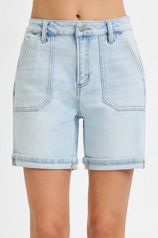 Sunday Patch Pocket Cuffed Shorts