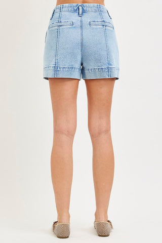 Carrie Seam Detail Jean Shorts