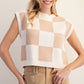 Kelsey Colorblock Sleeveless Sweater