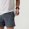 Burlebo Everyday Short - Gray (7in Inseam)