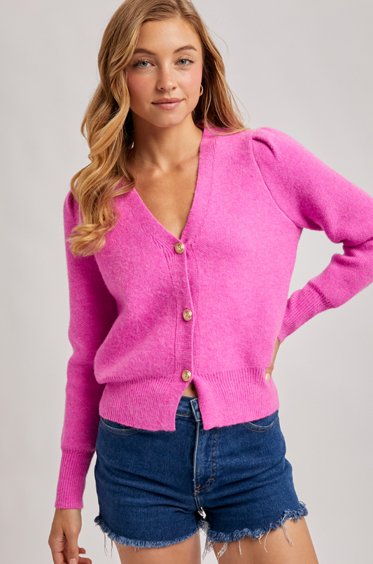 Natalie V-Neck Cardigan