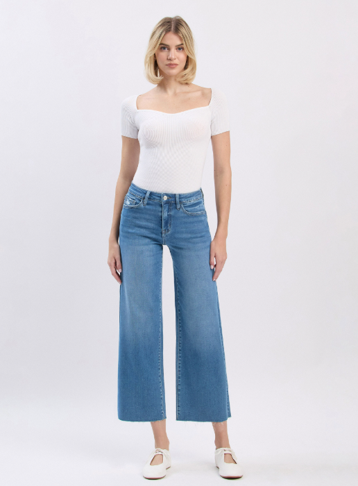 Clear Skies High Rise Wide Jeans