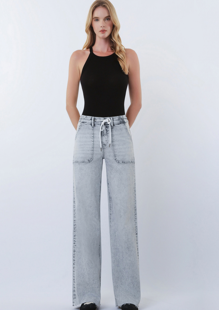 Sarah Drawstring Jeans