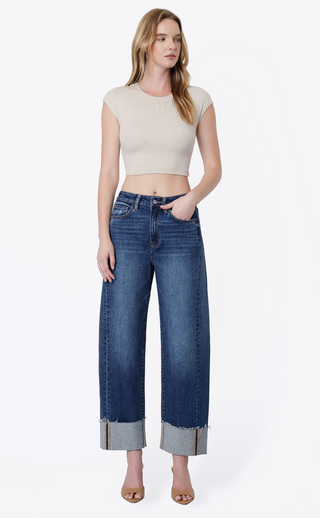 Heidi Super High Rise Barrel Jeans