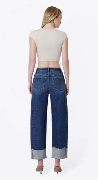 Heidi Super High Rise Barrel Jeans