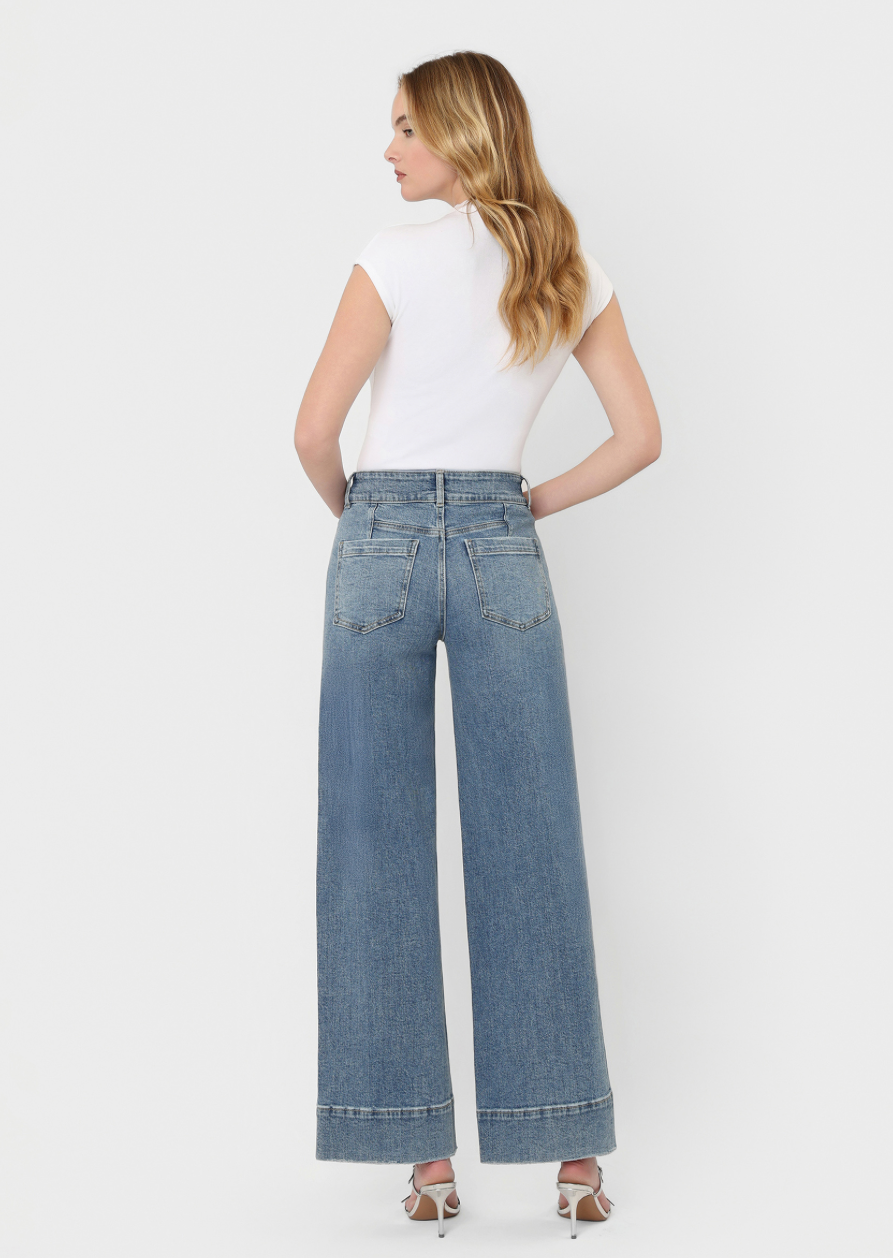 Tammy Wide Hem Jeans