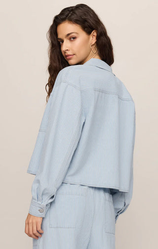 Erin Denim Railroad Jacket