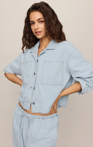 Erin Denim Railroad Jacket