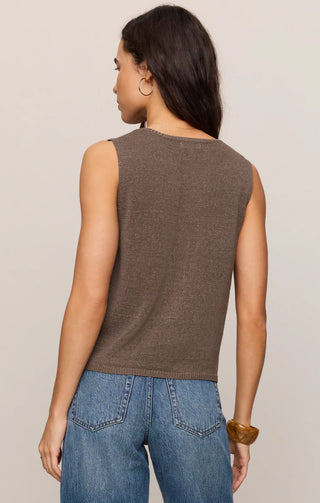 Syd Linen Knit Vest