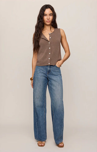 Syd Linen Knit Vest