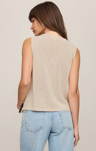 Syd Linen Knit Vest