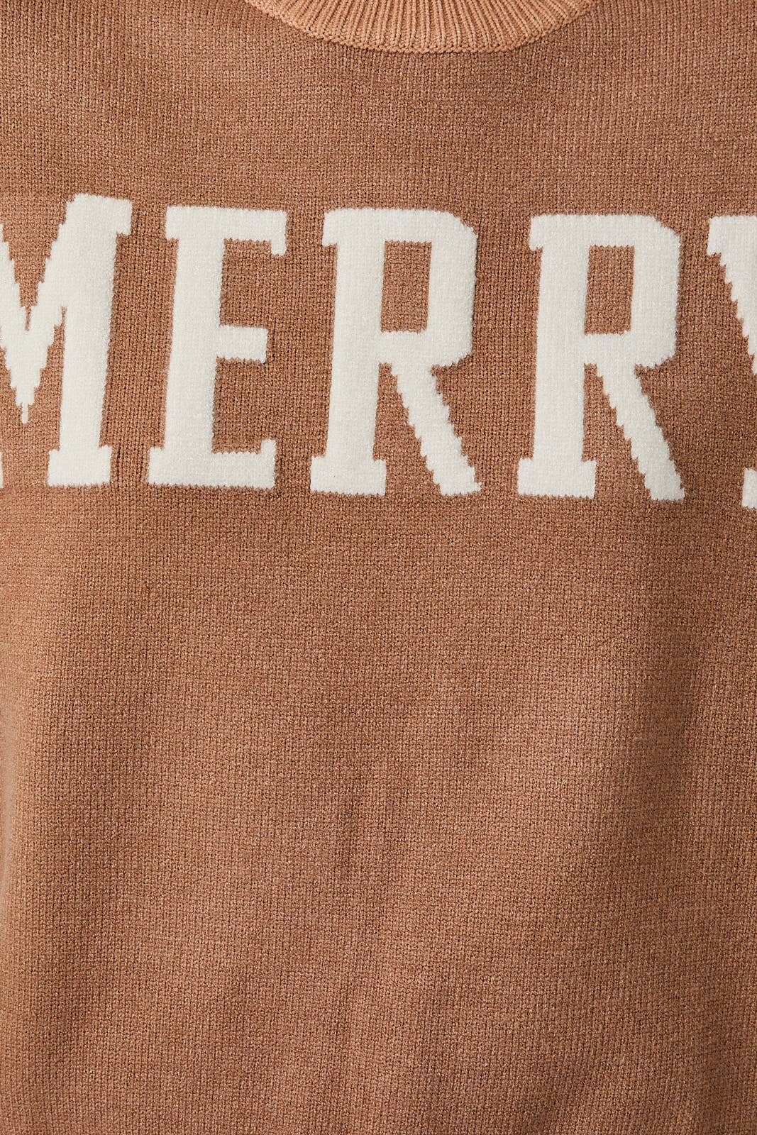 “MERRY" SWEATER
