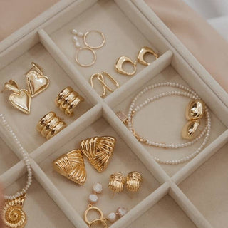 Shaina Hoops Earrings Gold Filled