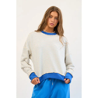 Hanna Striped Sweatshirt